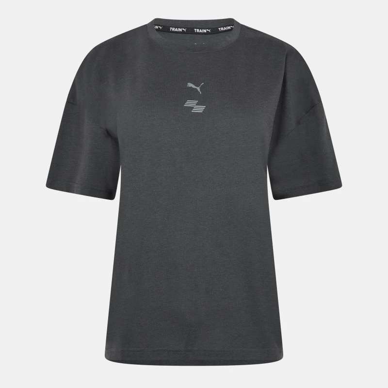 Image of Puma Hyrox City Tee Short Sleeve Performance T-Shirts 8 (XS) Grey 34318626310