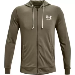 Image of Under Armour Armour Rival Full Zip Hoodie Mens - Green