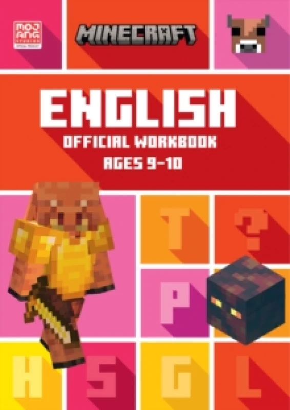 Image of Collins KS2 Minecraft English Ages 9-10 Book Multi unisex