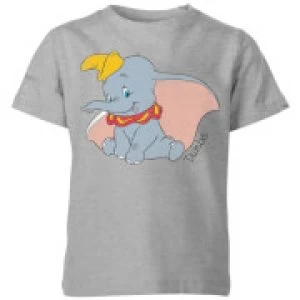 Image of Disney Dumbo Classic Kids T-Shirt - Grey - 9-10 Years