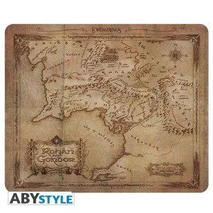 Image of Lord Of The Ring - Rohan & Gondor Map Mouse Mat