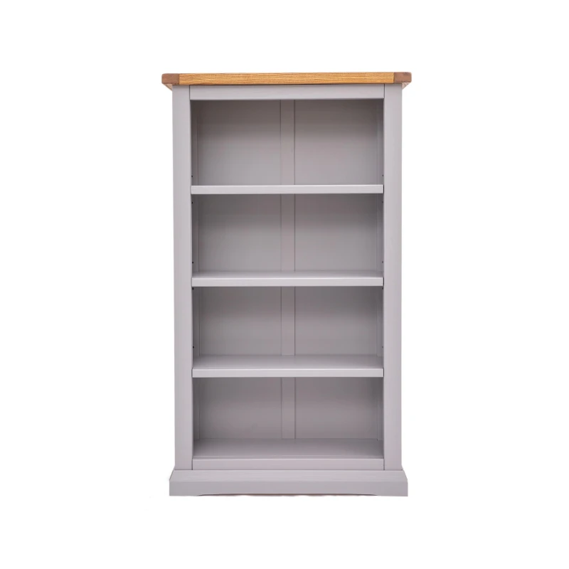 Image of Cabinet Bits Bookcase with plinth 120x70x25cm in Grey Size: 120 x 70 x 25cm Grey Unisex 120 x 70 x 25 cm