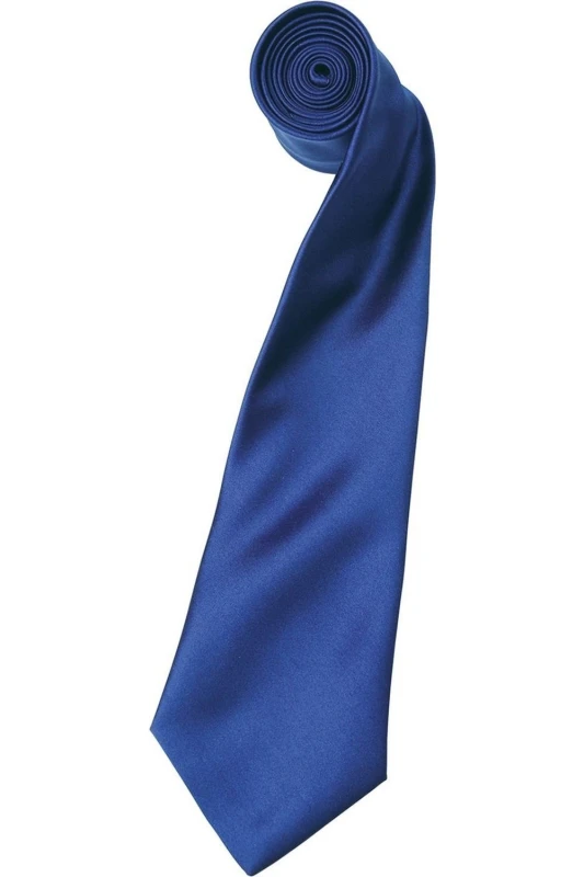 Image of Premier Premier Colours Satin Tie in Aqua One Size Unisex 5063470723126