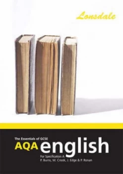 Image of Gcse Aqa English. Specification a by Paul Burns and Jan Edge and Philippa Ronan Paperback