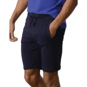 Image of Kustom Kit Mens Slim Fit Sweat Shorts (L) (Navy)