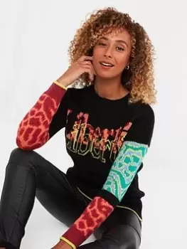 Image of Joe Browns Lush Liberté Jumper -black, Black, Size 14, Women