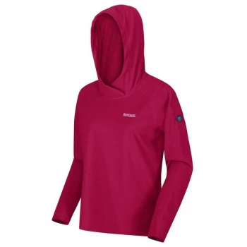 Image of Regatta Womens Montes Fleece Hoodie - DkCer/Beetrt