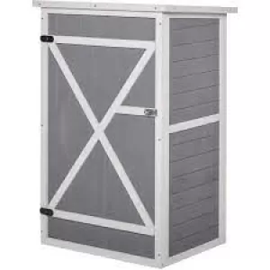 Image of Outsunny Wooden Garden Storage Shed