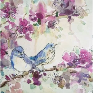 Image of Graham and Brown Stitched Spring Birds Wall Art