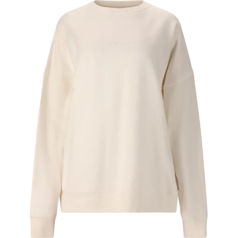 Image of Athlecia Womens oversized round neck sweatshirt Athlecia Gidon Beige Female 36