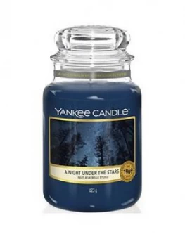 Image of Yankee Candle Campfire Nights Collection ; A Night Under The Stars Classic Large Jar Candle