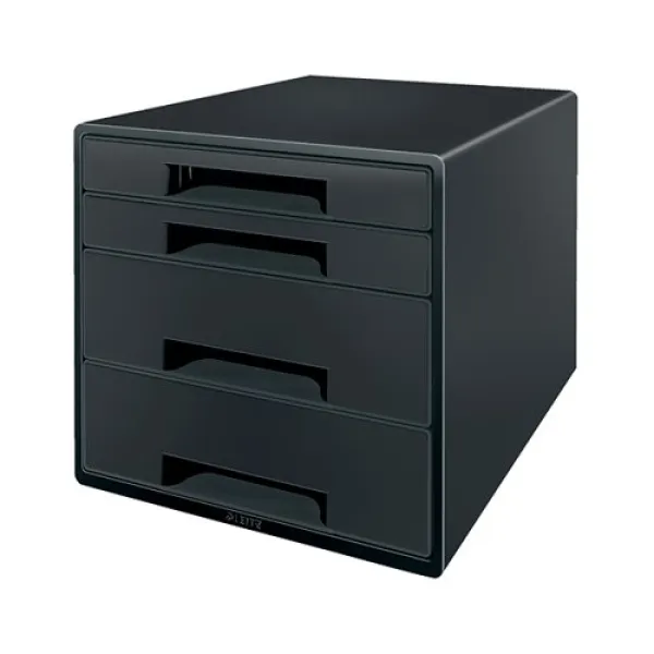 Image of Leitz Recycle 4 Drawer Cabinet Black 53720095