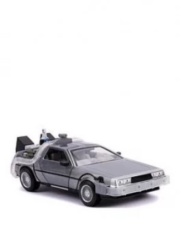 Image of Back To The Future 1:24 Delorean Die-Cast Model Car
