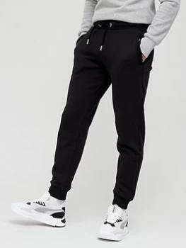 Image of Superdry Orange Label Classic Jogger - Black, Size S, Men