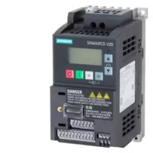 Image of Siemens Frequency inverter 6SL3210-5BB13-7BV1 0.37 kW 200 V, 240 V