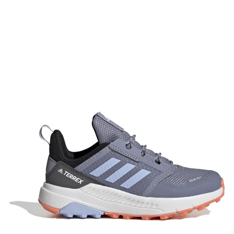 Image of adidas Terrex Trailmaker RAIN.RDY Hiking Shoes Juniors - Purple Purple C10