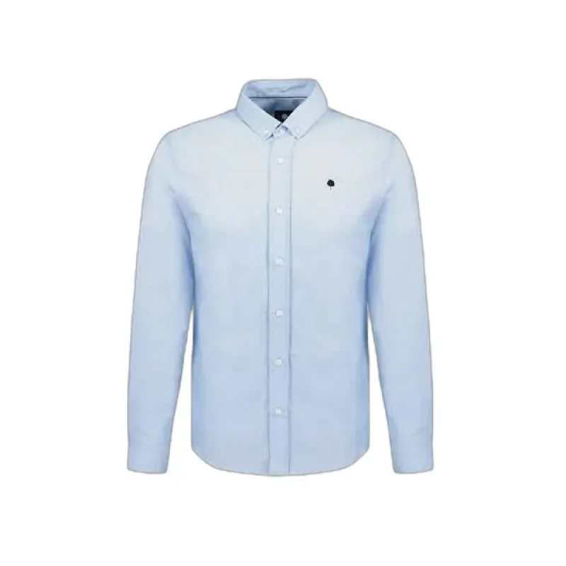 Image of Faguo Long sleeve shirt Faguo Ivoy Bleu Male L