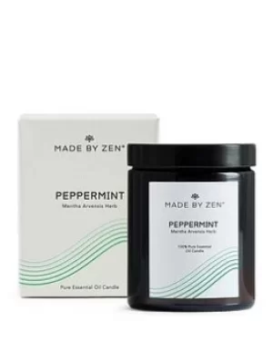 Image of Made By Zen Essential Peppermint Oils Wellbeing Candle