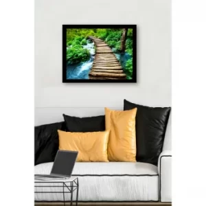 Image of SC0892 Multicolor Decorative Framed MDF Painting