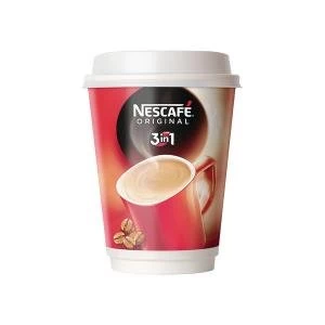 Image of Nescafe and Go 3 in 1 White Coffee Cups Pack of 8 12368110