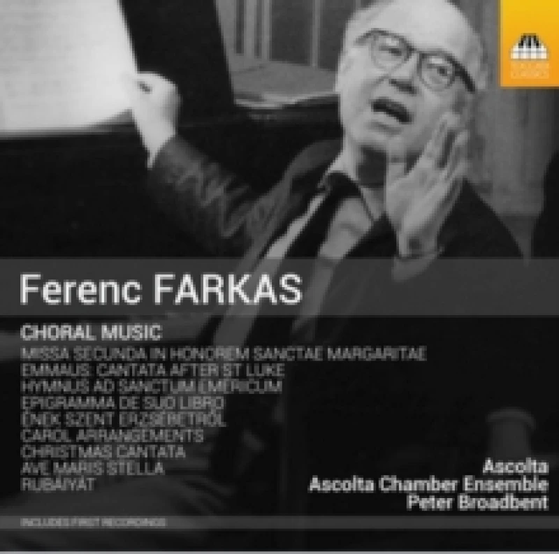 Image of Ferenc Farkas: Choral Music CD / Album