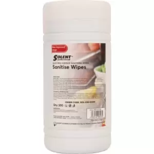Image of QUAT-FREE SURFACE SANITISING WIPES (TUB OF 200)