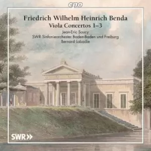 Image of Friedrich Wilhelm Heinrich Benda Viola Concertos 1 - 3 by Friedrich Wilhelm Heinrich Benda CD Album