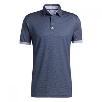 Image of adidas 2 Tone Mesh Polo Shirt Mens - Crew Navy