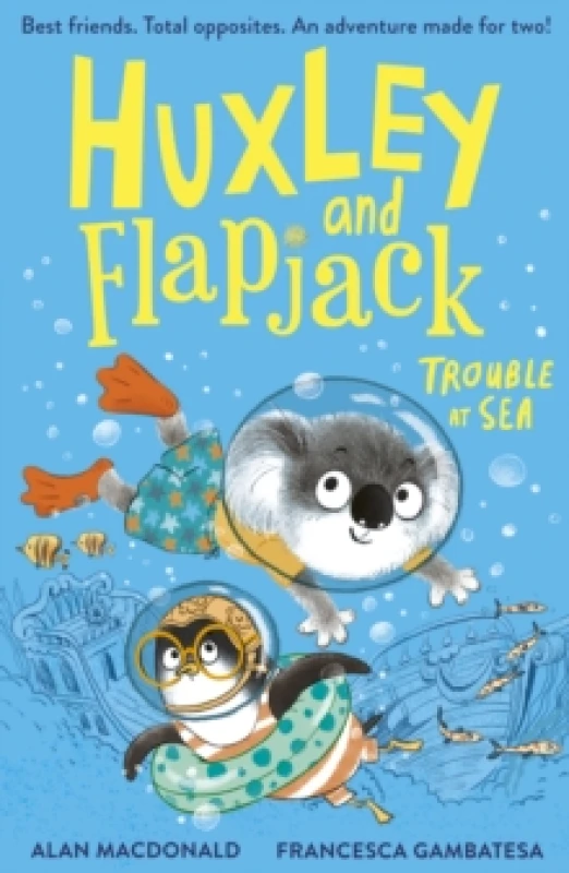 Image of Huxley and Flapjack: Trouble at Sea Paperback / softback