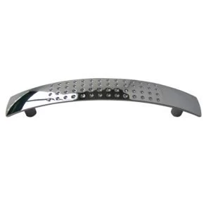 Image of BQ Chrome Plated Curved Interior Door Pull Cabinet Handle