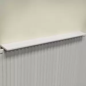 Image of Watsons - Chunky Over Radiator Shelf 120cm / 4ft - White - White