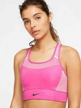 Image of Nike Medium Control Pocket Bra - Fuchsia