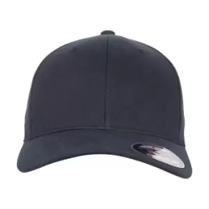 Image of Flexfit Brushed Twill Cap (S-M) (Navy)