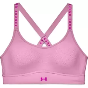Image of Under Armour Infinity Mid Sports Bra - Pink