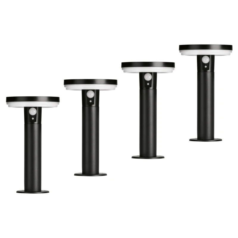 Image of 4LITE Antheia Solar Garden Spike Light - Pack of 4 5055189047570