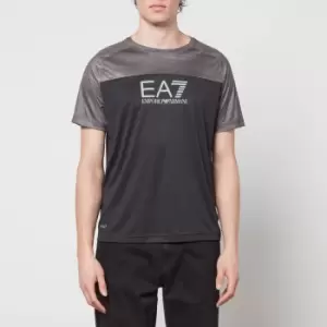 Image of EA7 Ventus Stretch-Jersey T-Shirt - S