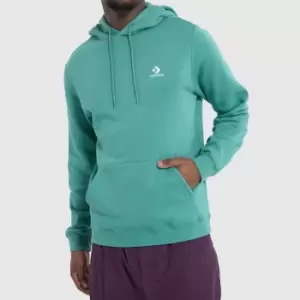 Image of Converse Go To Embriodered Star Hoodie In Green