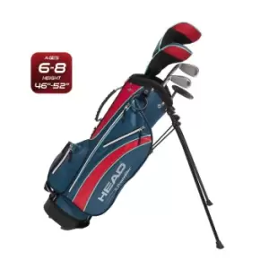 Image of Head Juniors Age 6-8 Red/Blue Complete Golf Set