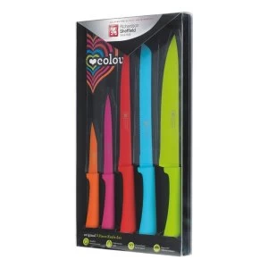 Image of Richardson Sheffield Love Colour - Original Knife Set 5 Piece