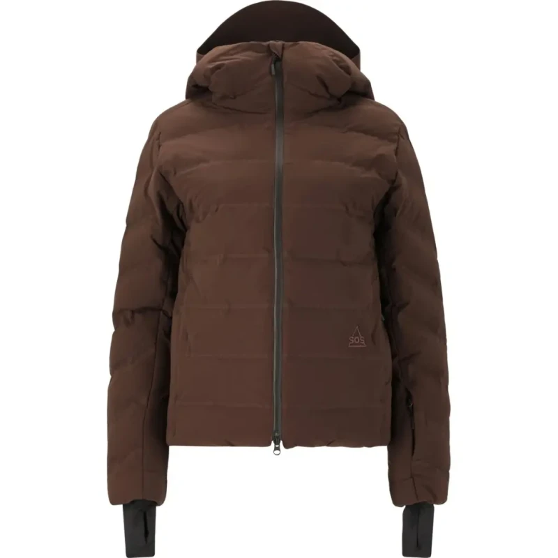 Image of SOS Womens SOS Fieberbrunn Puffer Marron Female L