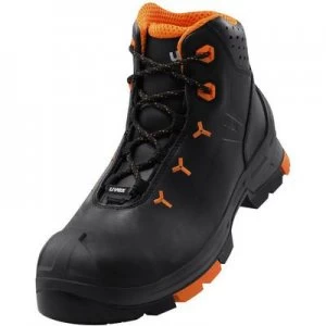 Image of Uvex 2 6503245 Safety work boots S3 Size: 45 Black, Orange 1 Pair
