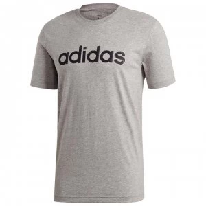 Image of adidas Paint Logo Mens T Shirt - Med. Grey/Grey