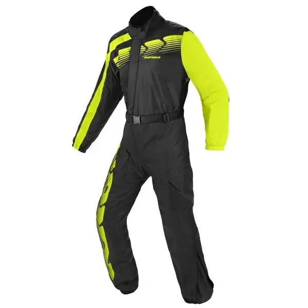 Image of Spidi Touring Yellow Fluo Rain Suit Size 3XL