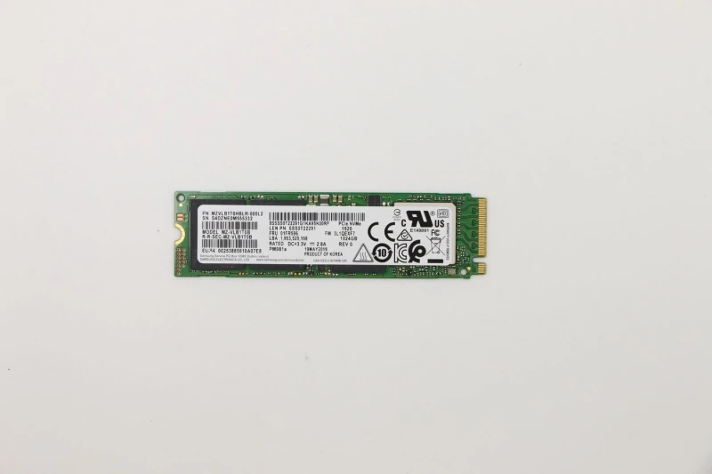 Image of Lenovo 1 M.2 PCIe NVMe SSD.