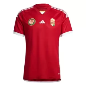 Image of adidas Hungary Away Shirt 2022/2023 Mens - Red