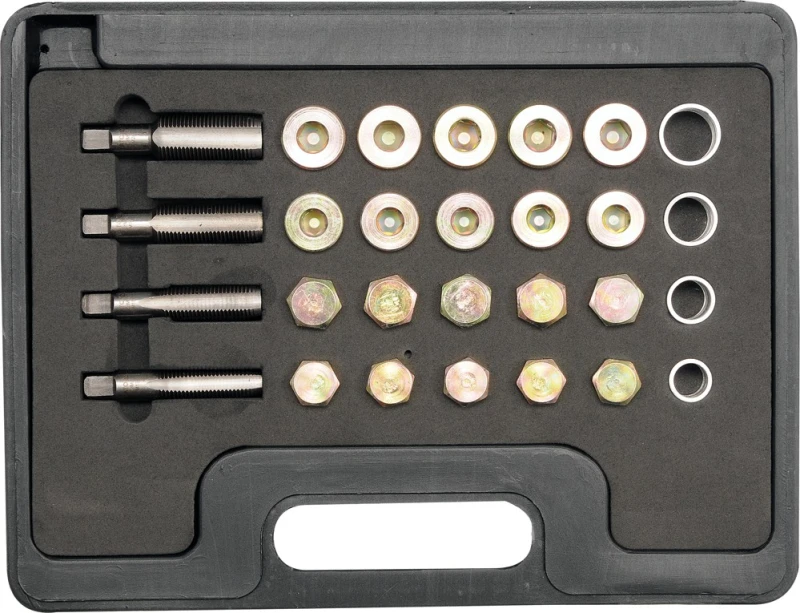 Image of YATO Repair Kit, oil drain plug thread Number of tools: 64 YT-1757