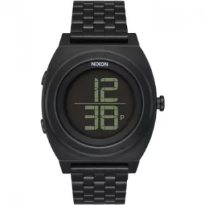 Image of Mens Nixon The Time Teller Digi SS Watch