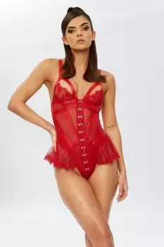 Image of Extrovert Crotchless Teddy