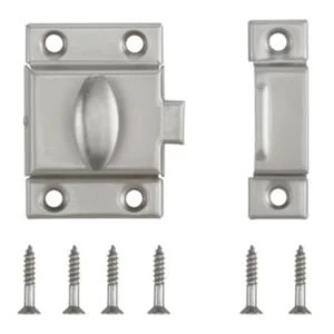 Image of BQ Nickel Effect Cupboard Catch