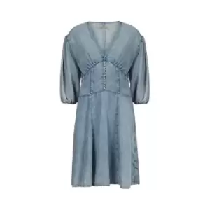 Image of AllSaints AllSaints Nova Dress Womens - Blue